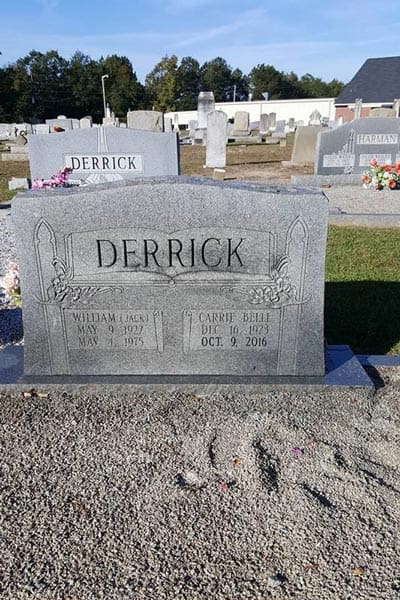 Snelgrove Memorials Headstone